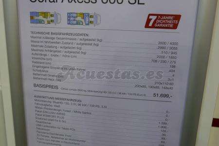 Adria Coral Axess 600 SL