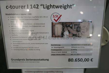 Carthago C Tourer I 142