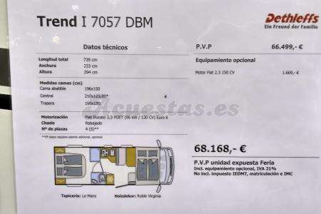 Dethleffs Trend I 7057 DBM