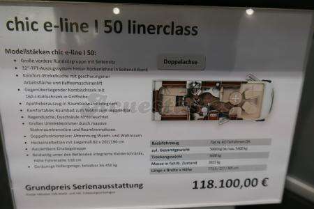 Carthago Chic E-Line I 50 linerclass