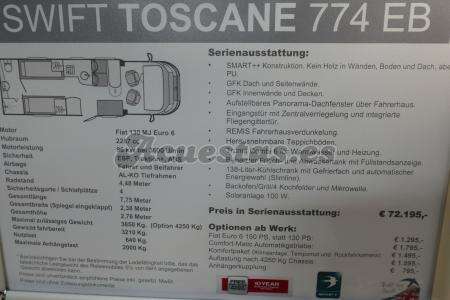 Swift Toscane 774 EB