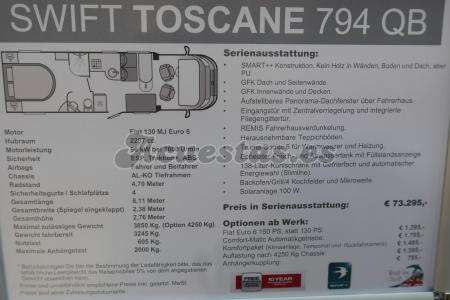 Swift Toscane 794 QB