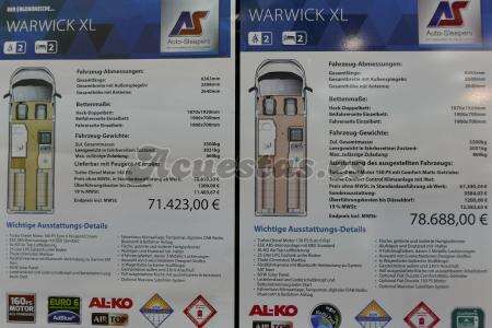 Auto Sleepers Warwick XL