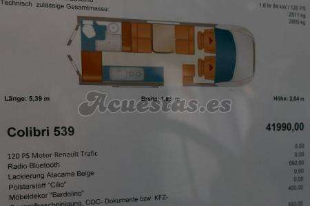 Karmann Mobil Colibri 539