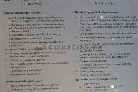 Volkswagen T6 California Ocean Red