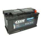 Batería AGM 92 Ah Exide Dual EP800