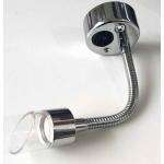 Lampara led flexible cromada