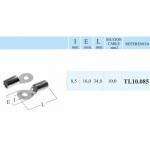 Terminales redondos para cable de 10 mm