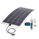 Kit solar semiflexible monocristalino 120 w