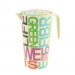 Jarra fibra de bambu