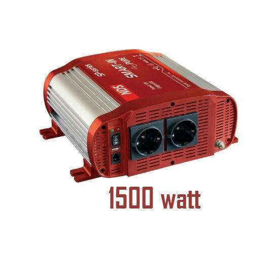 Convertidor Smart-in 230V/50-60Hz 12/1500, onda pura autocaravana - Ref. SP1500I-12