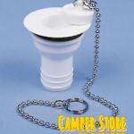 Desagüe Recto con Tapón, para Ducha o Fregadero