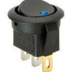 Interruptor 12V con LED - AZUL