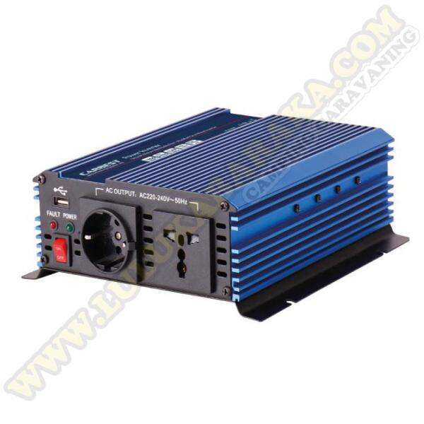 Inversor Onda Rectificada 1000W con USB Carbest