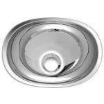 Lavabo ovalado cromado