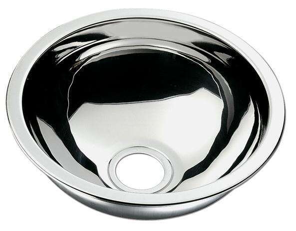Lavabo redondo acero 330mm Ref.LVL411
