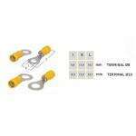 Terminales redondos para cable de 2.5 a 6 mm