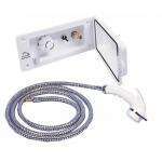 Toma de ducha rapida con mezclador y interruptor