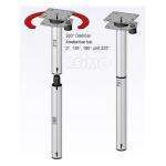 Pata mesa doble 2 alturas cabezal giratorio