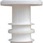 Chimenea ventilacion blanca 60mm