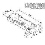 Depósito de 45L para bajos de VW T2 y T3