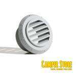 Salida de aire 45º para calefacción. Gris