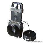 Válvula completa vaciado grises 3''