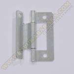 Bisagra Acodada de 50 mm - Zincada