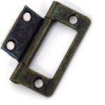 Bisagra metalica plana