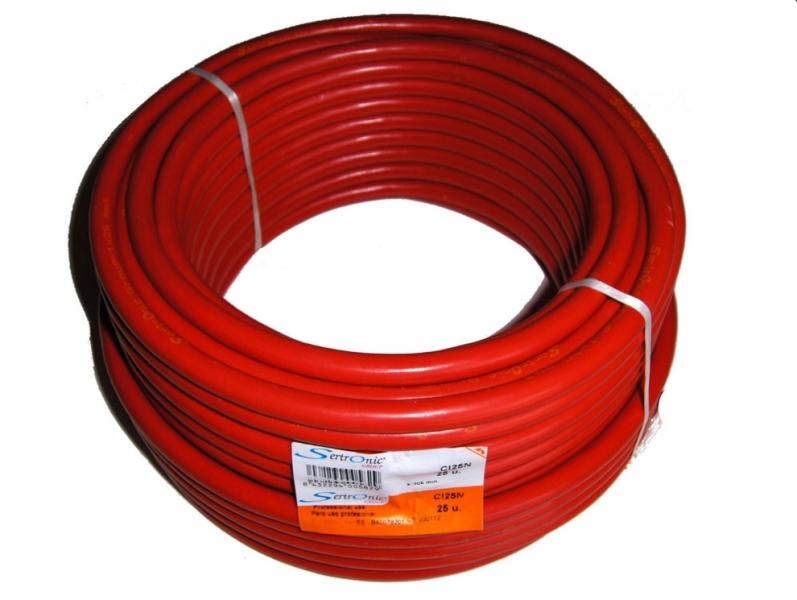 Cable arranque 25mm. Rojo flexible