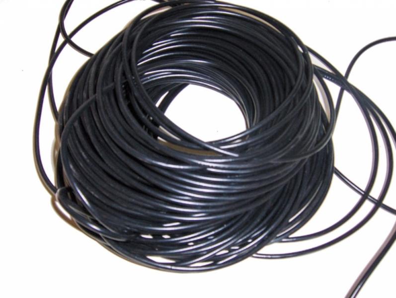 Cable negro flexible 6mm.