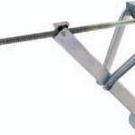 Pata retractil chasis ultralijero 505 mm. 800 kg. al-ko