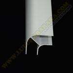 Perfil aluminio 2 m. (ángulo corto)