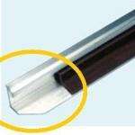 Perfil de plastico para mesa de 600 mm de longitud