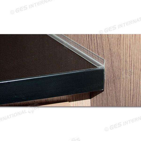 Perfil goma transparente autoadhesivo para encimeras caravana autocaravana camper - Ref. PRF1814