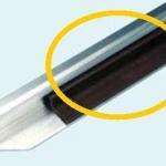 Perfil pvc para mesa de 500 mm de longitud