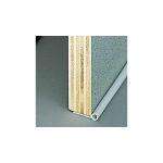 Perfil redondo 5mm para muebles color gris