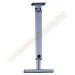 Pie mesa aluminio abatible telescópico con base ancha