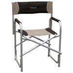 Silla Plegable Aluminio Director Midland - Marrón