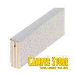 Canto T semiperfilado. Gris medio