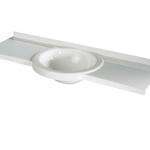 Lavabo diseño 900x270x140 recortable