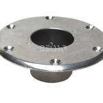 Soporte pata mesa tubular Cromado - EMPOTRABLE