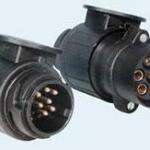 Adaptador clavija caravana 7 polos toma coche 13 polos