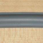 PERFIL CUBRE TORNILLOS GRIS OSCURO 13 mm