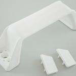 Asa maniobra lisa blanca ancha