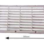 Rejilla para frigorifico tamaño 360 x 165 mm