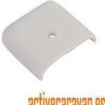 TOPE PERFIL PLASTICO BLANCO REVERSIBLE 30 mm