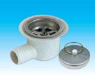 DESGÜE ACODADO INOX. DIAMETRO TUBO 25 mm