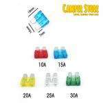 Pack de 10 Fusibles. Desde 10A a 30A
