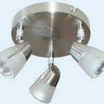 Plafon meteor 3 focos 12v 3 x 10w.